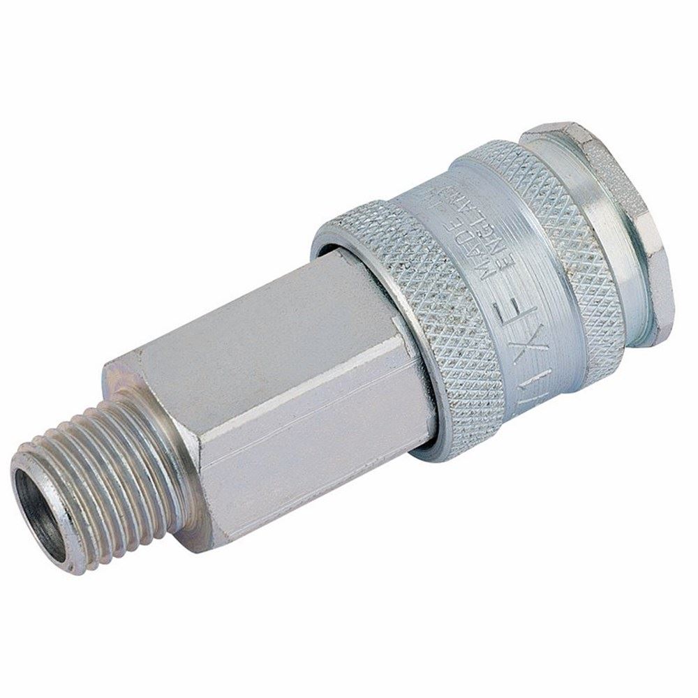 Draper COUPLING EURO-XF 1/4 MALE NUT 54404 PCL Euro Couplings