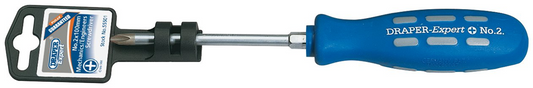 Draper NO2X100MM CROSS SLOT S/DRIVER 55501 Mechanic's/Engineer's Cross Slot Screwdrivers (display packed)