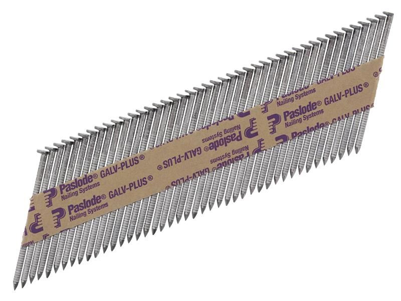 Paslode 3.1 x 75mm IM350 Ring Nails Galv-Plus  Finish Box of 2200 + 2 Fuel Cells