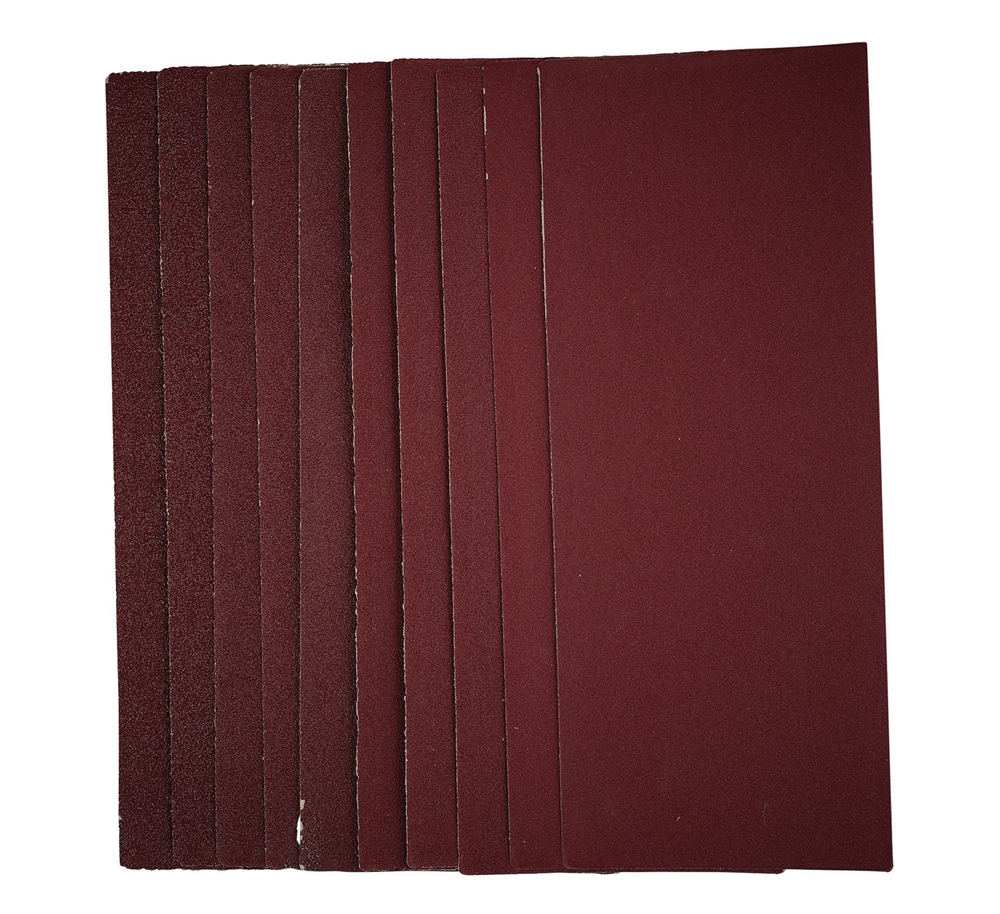 Draper SANDING SHEET 93X230MM ASSRT 55753 55753 1/3 Sanding Sheets, 93 x 230mm (Pack of 10)
