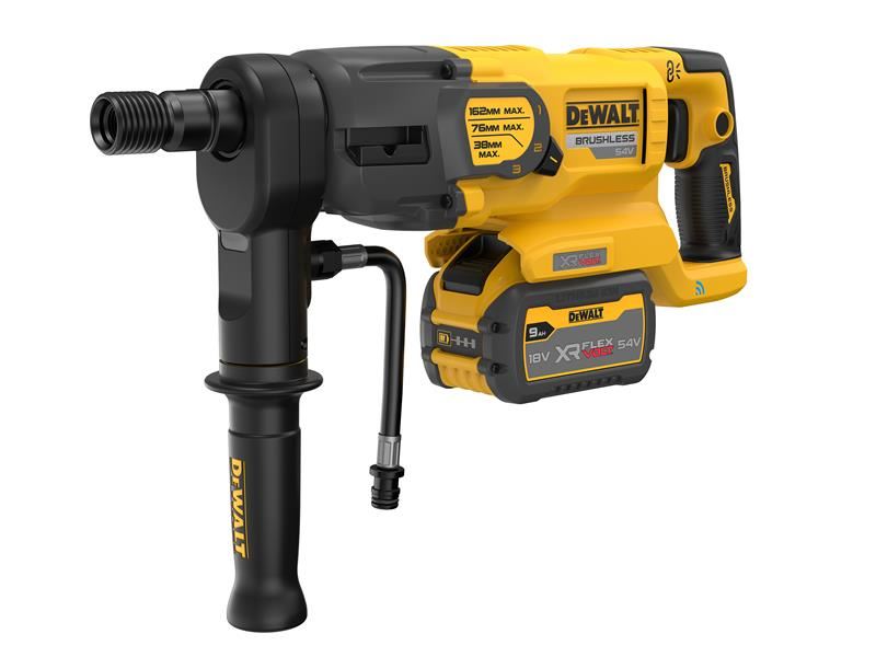 DeWalt Power Tools DCD150X2 XR FlexVolt Diamond Drill 54V 2 x 9.0Ah Li-ion