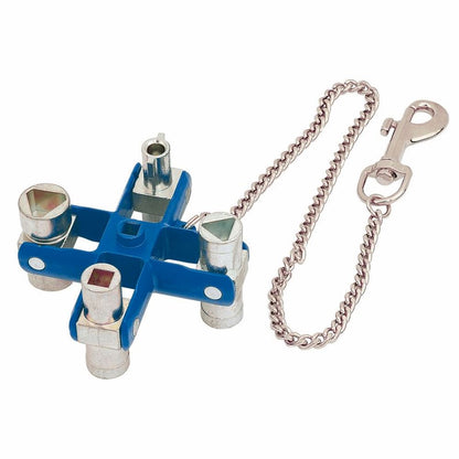 03073 Draper Expert Expert Master Utility Key DEUK3 Radiator and Utility Keys Professional Trade DIY Workshop Garage Use