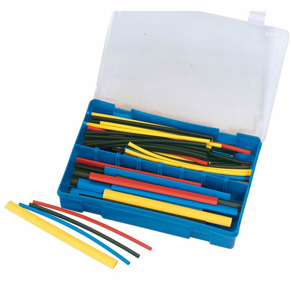 Draper HEAT SHRINK TUBING PACK 95PC 72878 Heat Shrink Assortment (95 Piece)