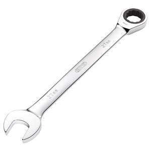 Draper 27.0MM RATCHETING SPANNER 31025 Draper HI-TORQÂ® Metric Ratcheting Combination Spanners