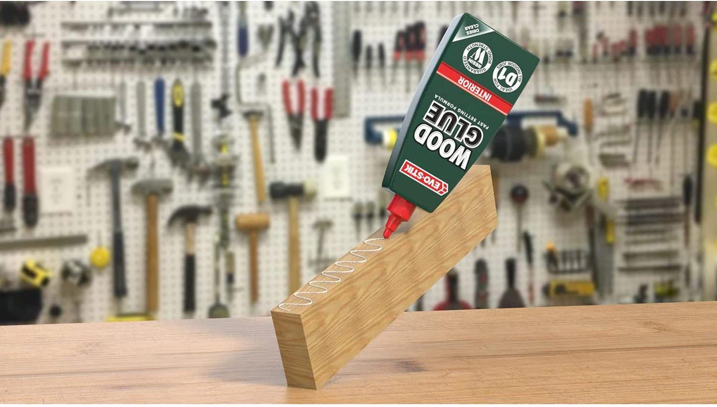 EVO STIK 250ml Interior Wood Glue Fast setting Formula 30615817