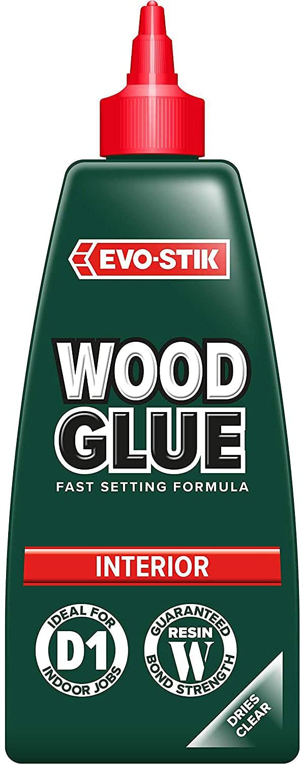 EVO STIK 250ml Interior Wood Glue Fast setting Formula 30615817