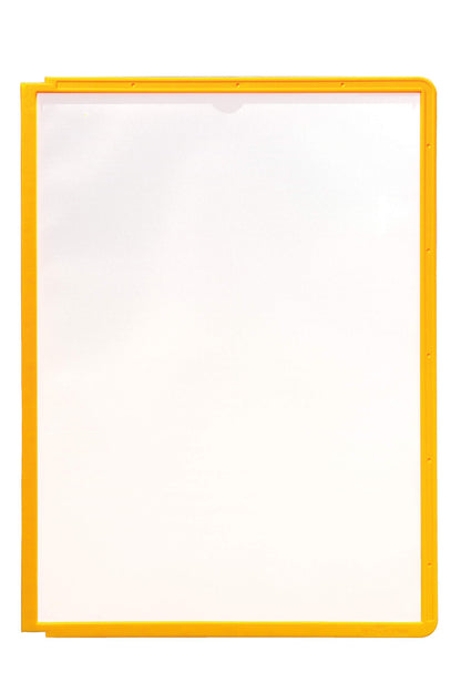 Durable SHERPA Replacement Display Panels | 5 Pack | A4 Yellow