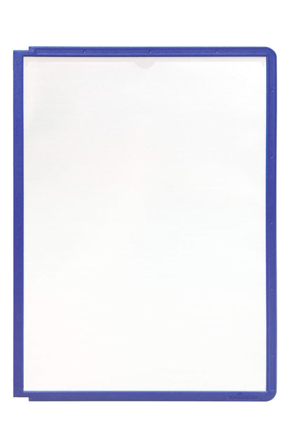 Durable SHERPA Replacement Display Panels | 5 Pack | A4 Violet Blue