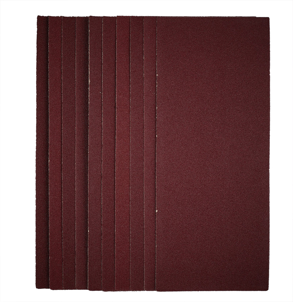 Draper SANDING SHEET 115X280MM 80G 56329 56329 1/2 Sanding Sheets, 115 x 280mm (Pack of 10)