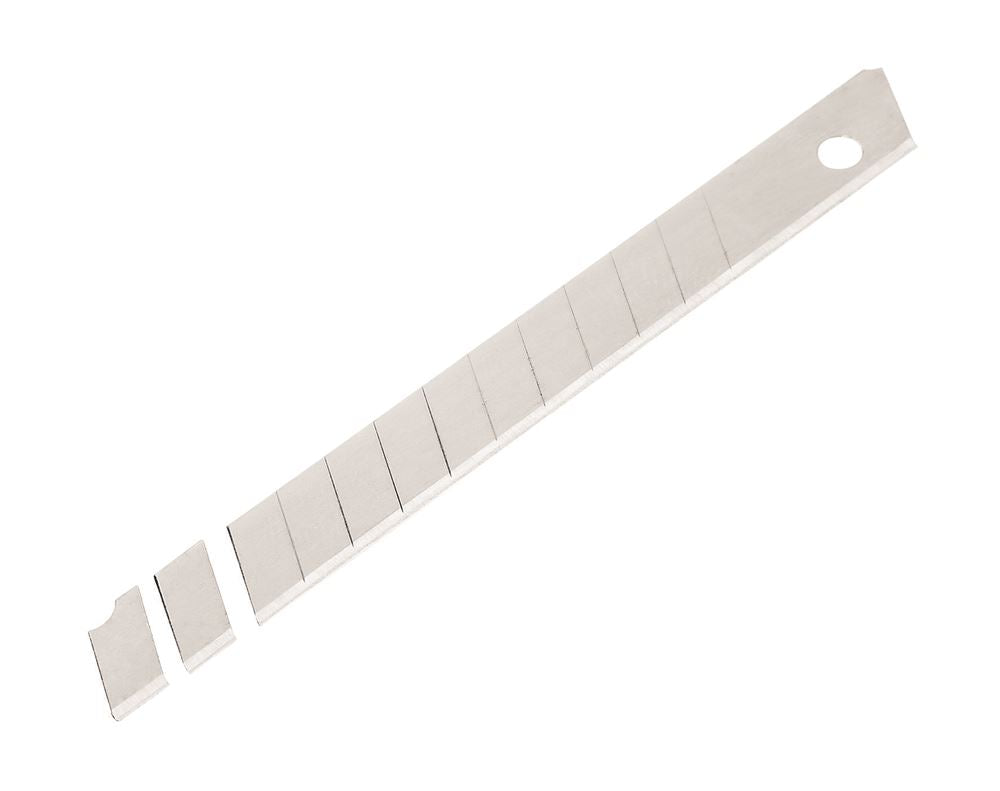 03512 Draper Snap-Off Segment Knife Blades, 9mm (Pack of 10) SB10-9 Professional Trade DIY Workshop Garage Use