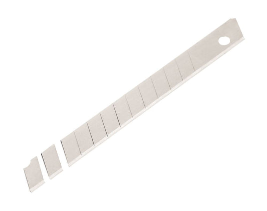 03512 Draper Snap-Off Segment Knife Blades, 9mm (Pack of 10) SB10-9 Professional Trade DIY Workshop Garage Use