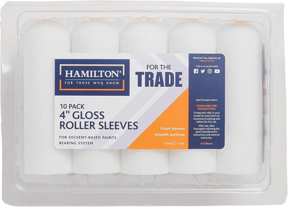 For The Trade 4" Mini Foam Roller Sleeves - 10 Pack | Decorating Tools, Paint Brushes, Rollers & Accessories