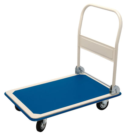 Draper FOLDING TRUCK 04692 Platform Trolley with Folding Handle, 900 x 600 x 850mm, 300kg