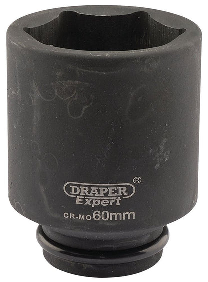 Draper 60MM IMP.DEEP SCKET 3/4DR 05088 HI-TORQÂ® Metric Deep Impact Sockets, 3/4" Sq. Dr.