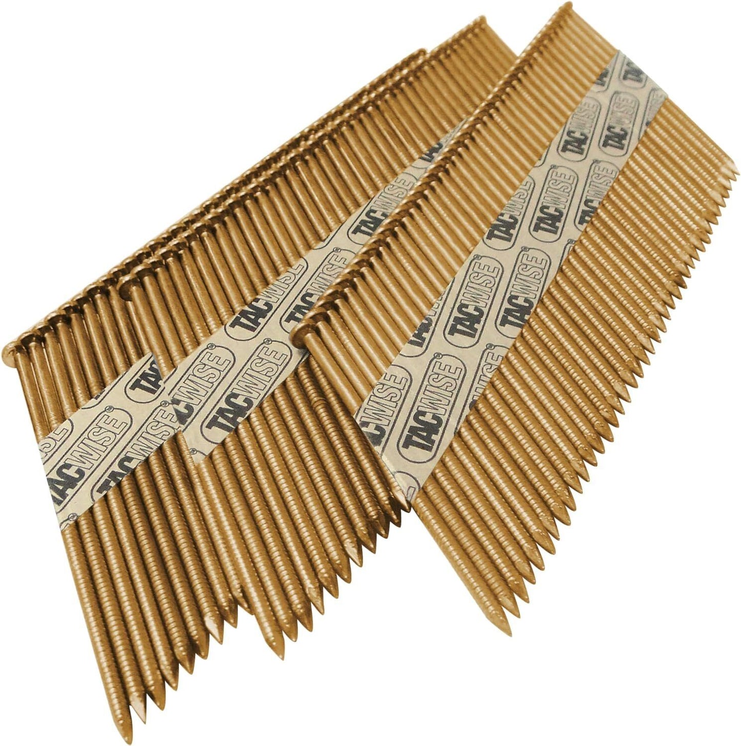 Tacwise 1123 90 mm Framing Nails Ring Shank D Head 34° Pack of 2200 for Nail Staple Guns Trade Fixing