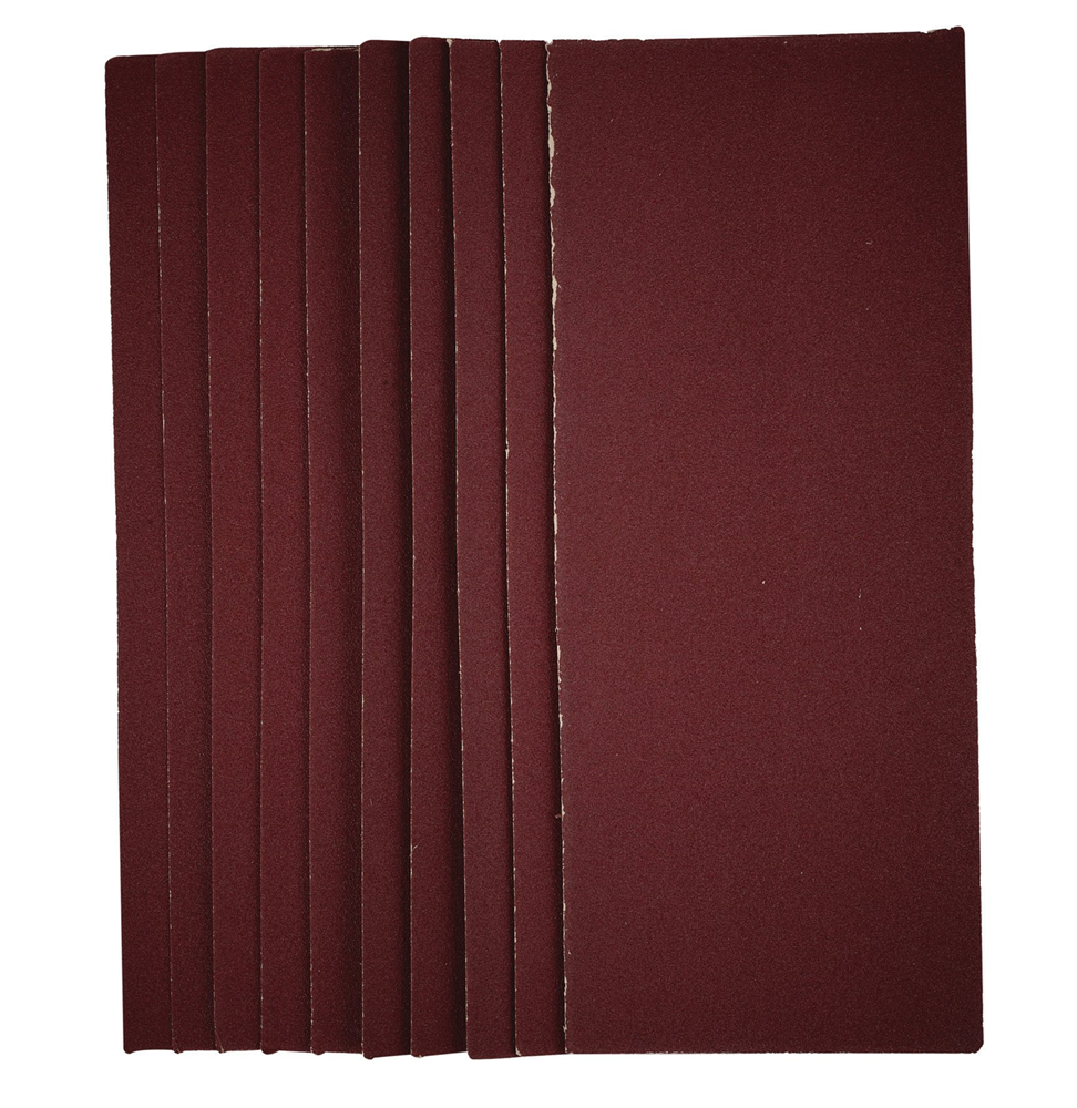 Draper SANDING SHEET 115X280MM 120G 57112 57112 1/2 Sanding Sheets, 115 x 280mm (Pack of 10)