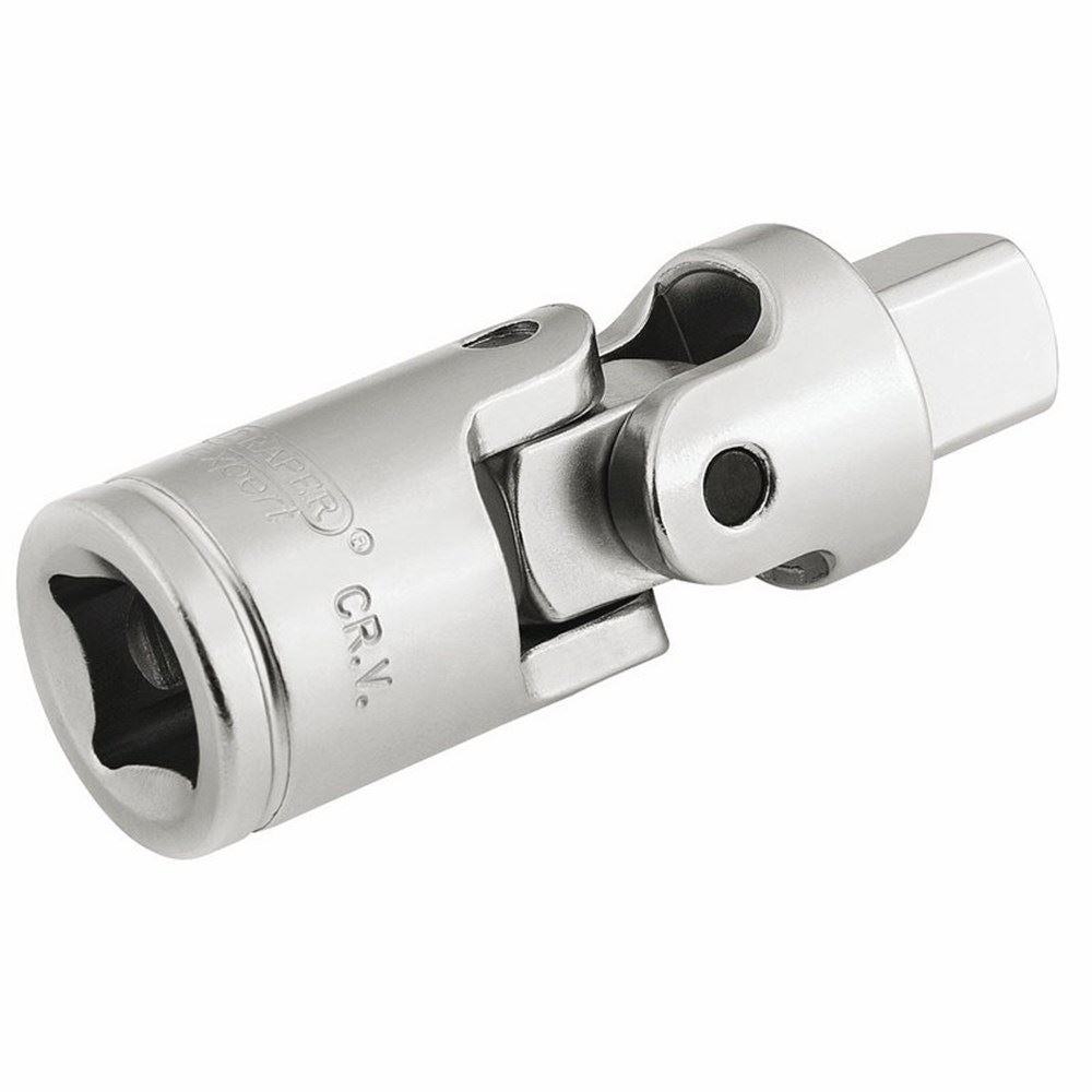Draper UNIVERSAL JOINT 1/2DRIVE PCKD 16796 Universal Joints (Satin Chrome)
