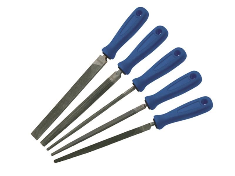 BRI Second Cut File Set, 5 Piece