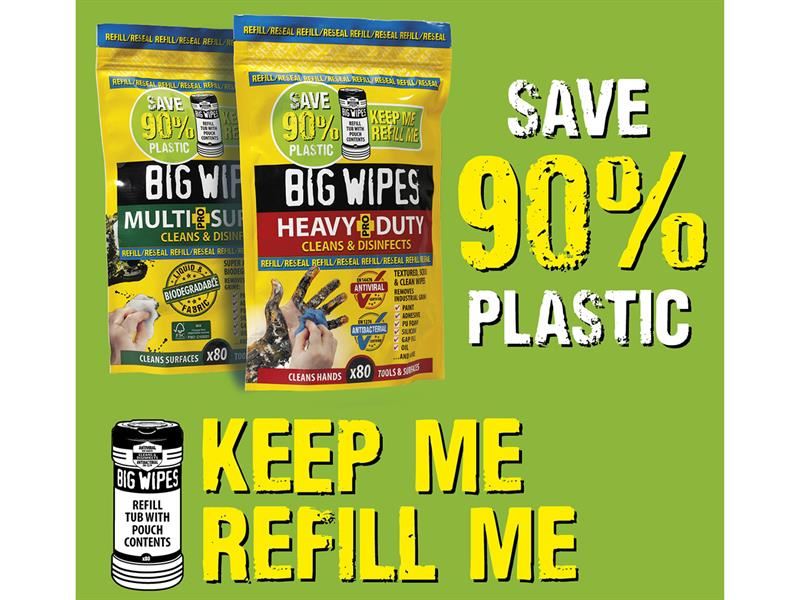BGW Multi-Surface Bio Pro+ Antiviral Wipes (Refill Pouch 80 Wipes)