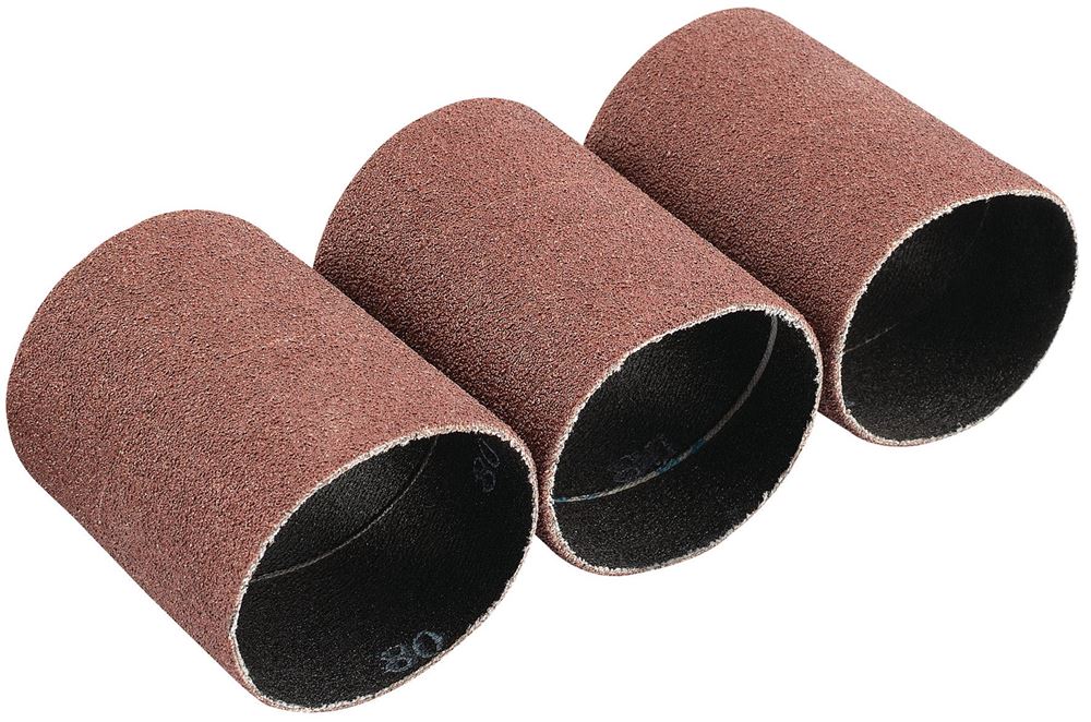 Draper SANDING SLEEVE 45X60MM 80G 3PK 93353 Pack of Three Aluminium Oxide Sanding Sleeves (45 x 60mm)