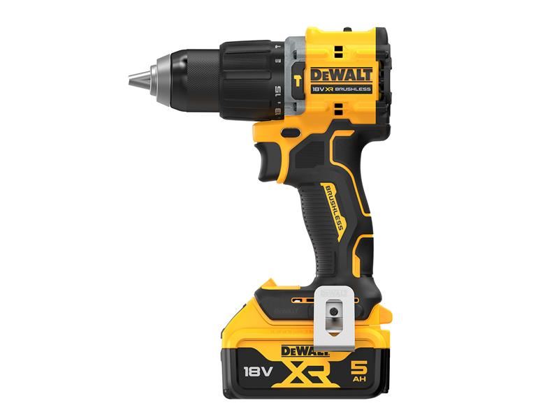 DeWalt Power Tools DCD799P1T XR Brushless Combi Drill 18V 1 x 5.0Ah Li-ion