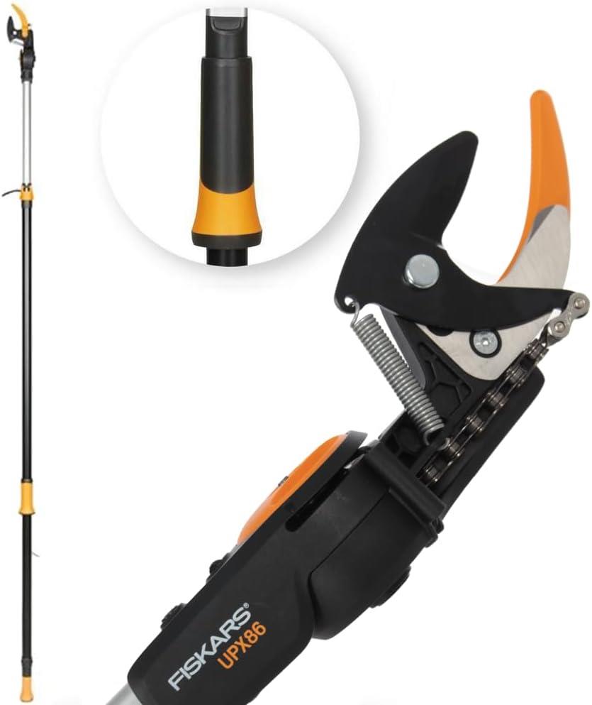 Fiskars 1023625 PowerGear Tree Pruner Bypass Lopper 1.6m Reach