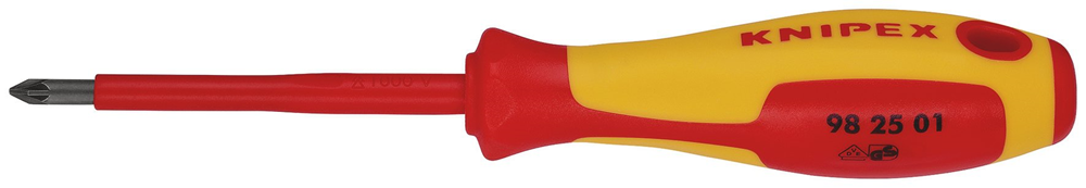 Draper PZ1 SCREWDRIVER 57556 57556 VDE Insulated PozidrivÂ® Screwdrivers