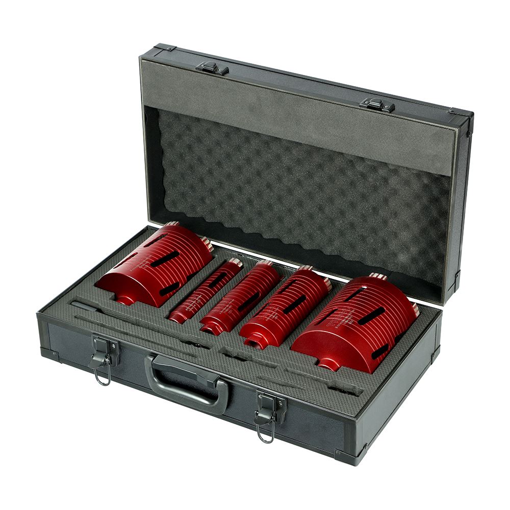 TIMCO Prem Diamond Core Drill Kit 5pcs Pack 1