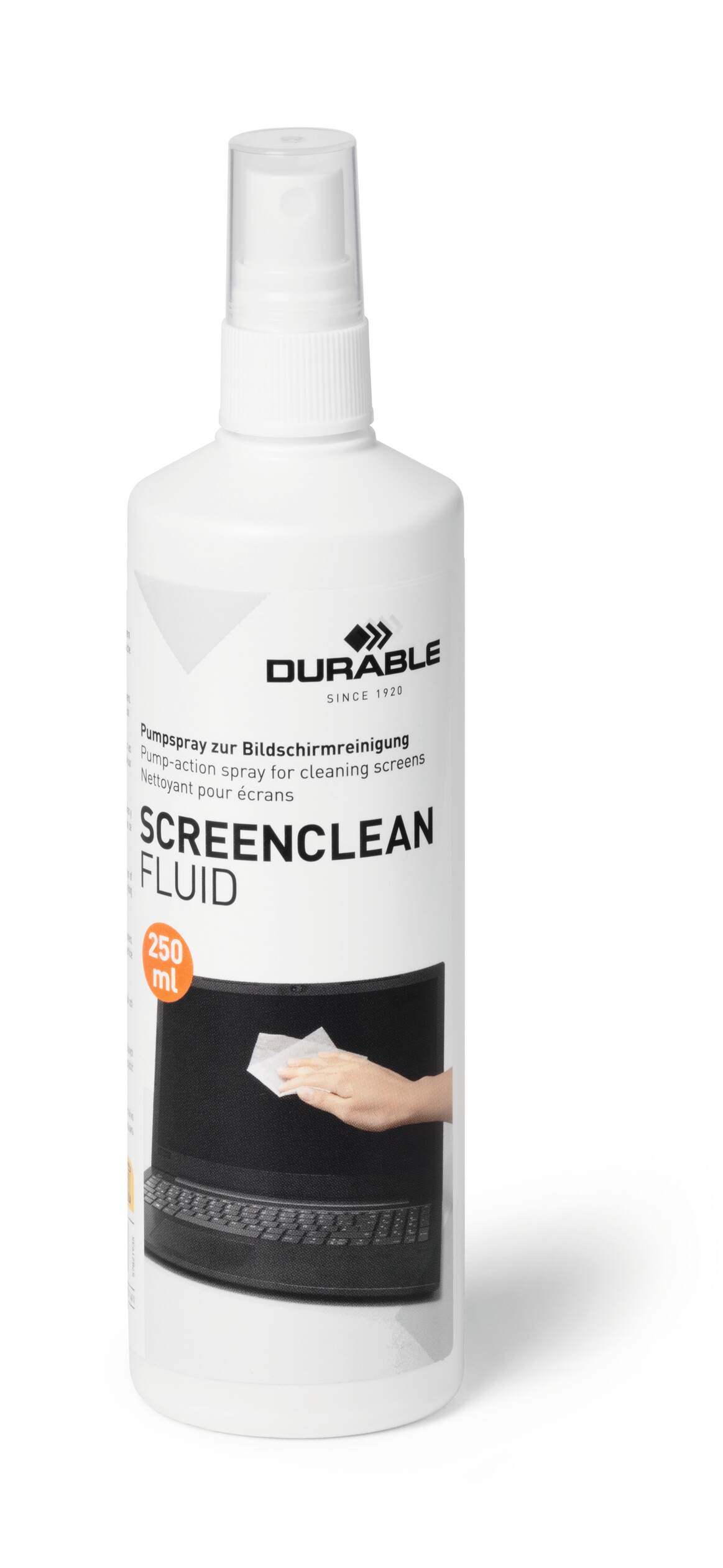 Durable SCREENCLEAN Streak-Free Anti-Static Screen Cleaning Spray Fluid | 250ml