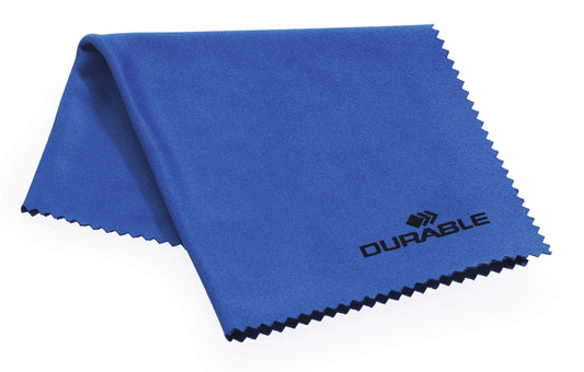Durable TECHCLEAN Premium Microfibre Cleaning Cloth | Glasses & Screens | Blue