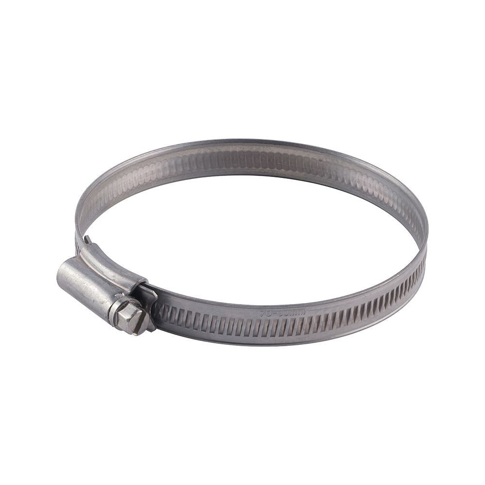 TIMCO Hose Clips - Stainless Steel 70-90mm Pack 10