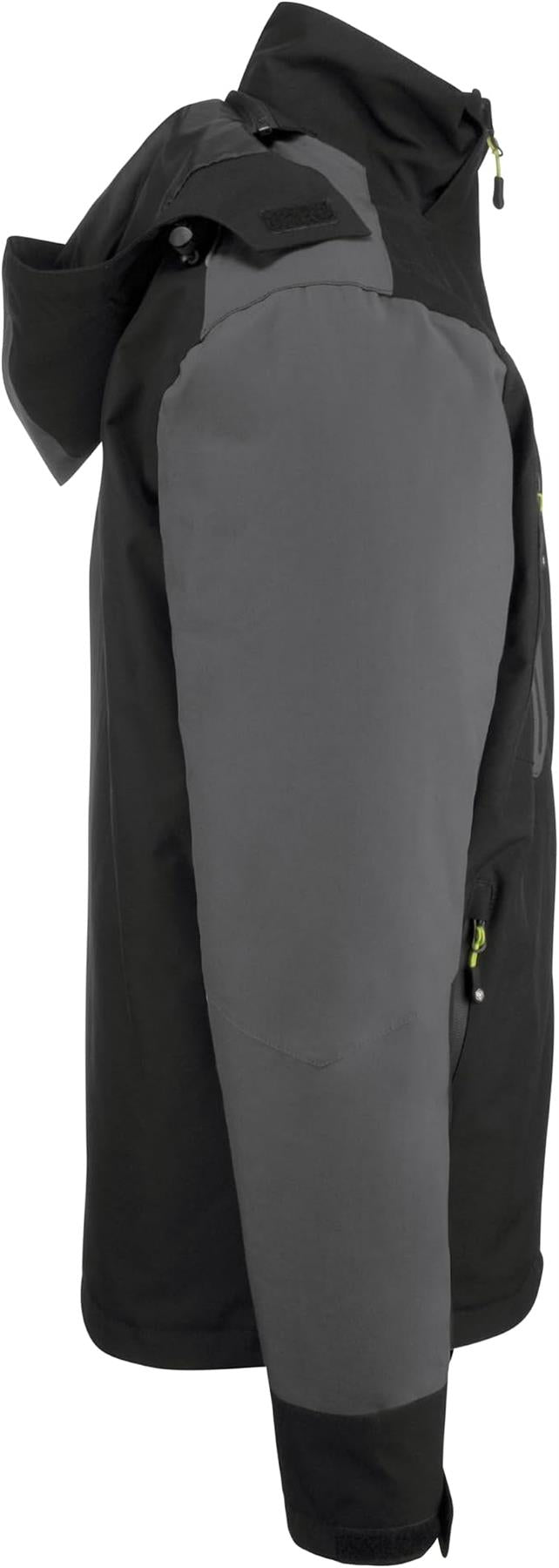 Beeswift Pembroke Padded Rain Jacket Black Grey EN343 Water Resistant Workwear Sizes S-5XL