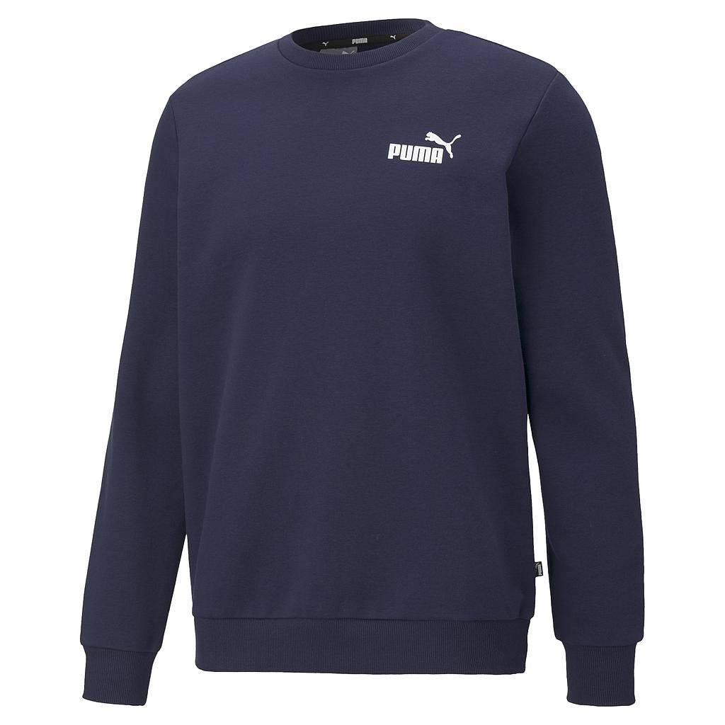 Puma Mens ESS Small Logo Crew Peacoat Large