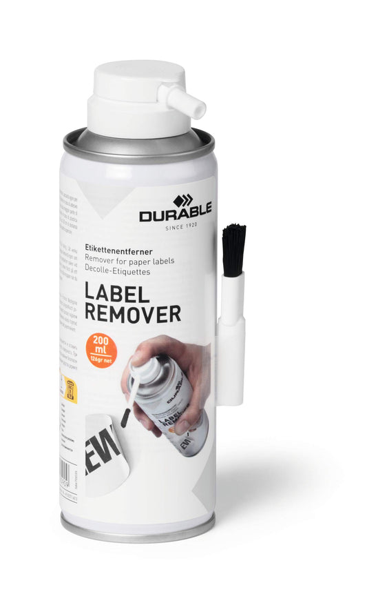 Durable LABEL REMOVER for Adhesive Residue, Glue, Tape and Stickers | 200ml