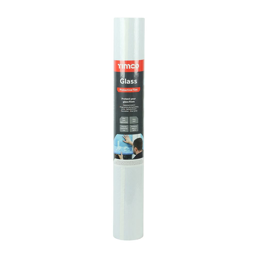 TIMCO Glass Protective Film 50m x 0.6m Pack 1