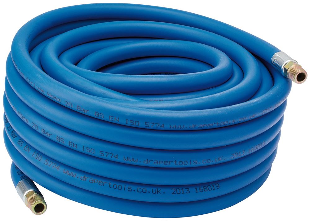 Draper 15M AIRLINE HSE(5/16)8MM ID 38332 Straight Line Air Hoses