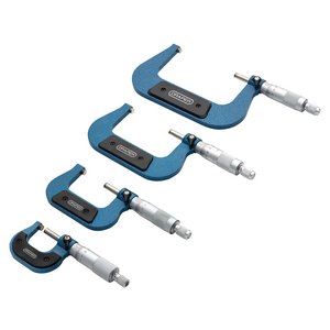 Draper EXT.MICROMETER 4PC 46607 Metric External Micrometer Set (4 Piece)