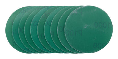 04426 Draper Wet and Dry Sanding Discs with Hook and Loop, 75mm, 1000 Grit (Pack of 10 Professional Trade DIY Workshop Garage Use