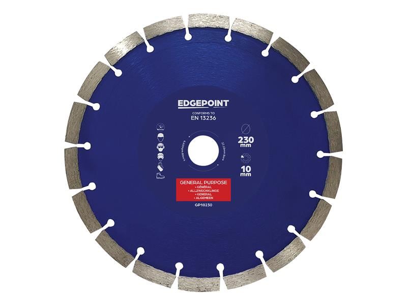 EdgePoint EDGDBGP10230 GP10230 General-Purpose Diamond Blade 230mm
