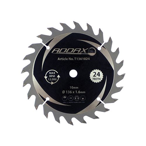 TIMCO TCT Cordless Trim Sawblades 136 x 10 x 24T Pack 1