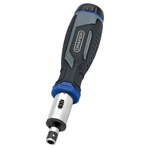 Draper SET 9 - 13PC SET - RATCHET Soft Grip Ratchet Screwdriver and Bit Set, 1/4" (13 Piece)