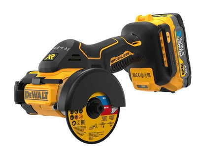 DeWalt DCS438E2T XR BL Cut Off Tool 18V 2 x 1.7Ah POWERSTACK Li-ion