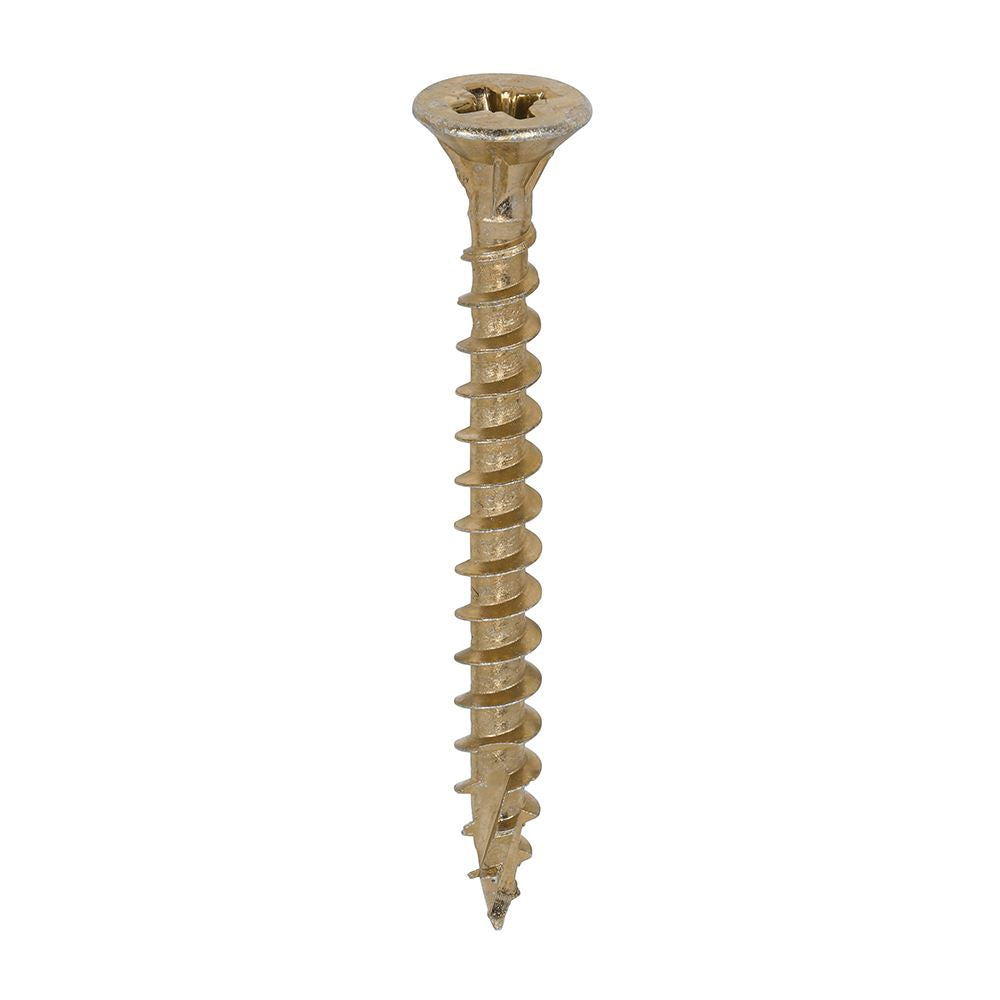 TIMCO C2 Strong-Fix PZ3 CSK ZYP 6.0 x 60 Gold Pack 200