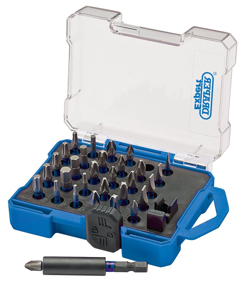 Draper 31PC IMPACT S/DRIVER SET 04772 Impact Screwdriver Bit Set (31 Piece)
