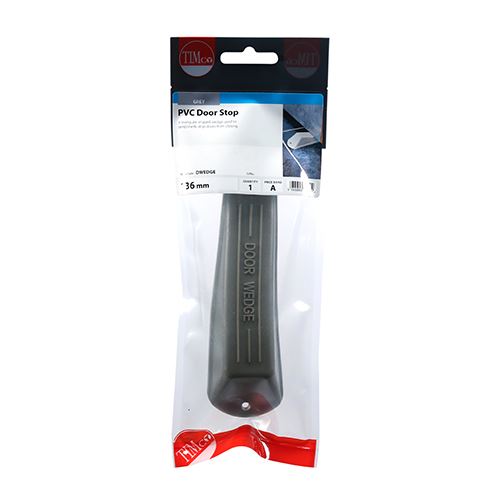 TIMCO PVC Door Wedge 136 x 43 x 29 Pack 1