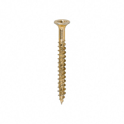 TIMCO Velocity Screw PZ2 CSK ZYP 4.0 x 40 Gold Pack 1200