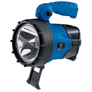Draper 5W RECHARGEABLE HAND TORCH 90081 90081 Cree LED Rechargeable Spotlight, 5W, 360 Lumens