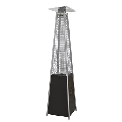 Dellonda DG98 Pyramid Gas Outdoor Garden Patio Heater 13kW Commercial & Home Use | Tip-Over Switch, Adjustable | Innovative design of Gas Flame