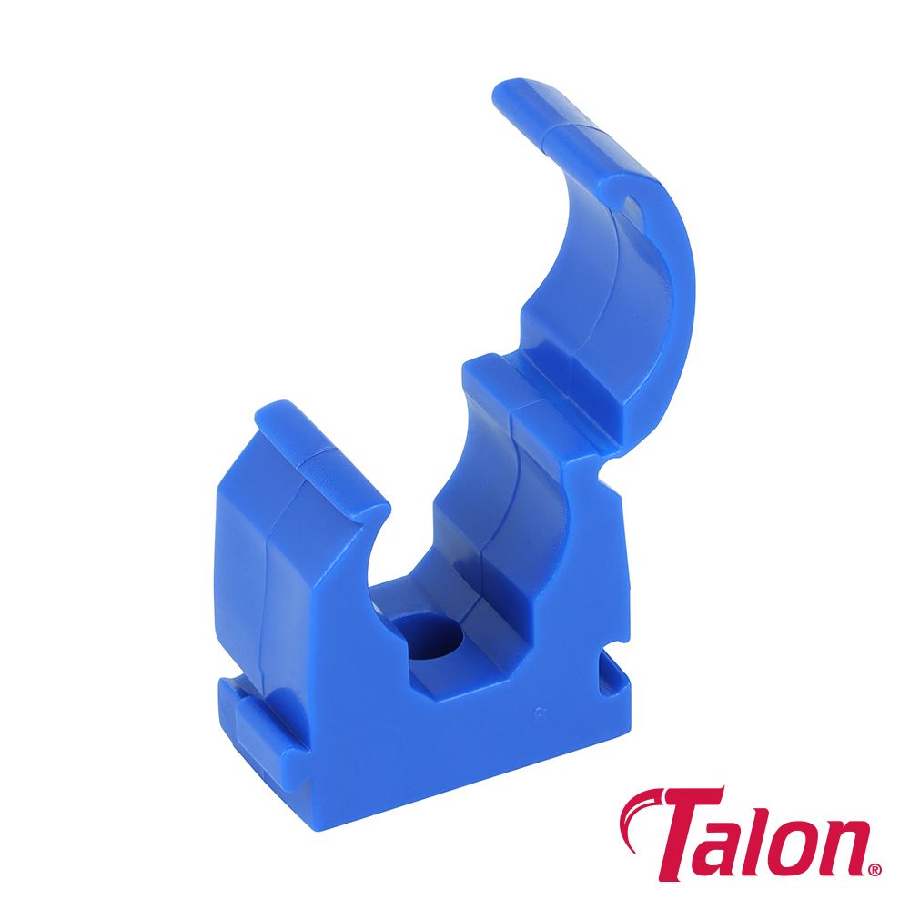 TIMCO Single Hinged ID Clip - Blue 15mm Blue Pack 20