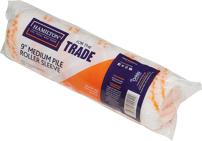 For The Trade 9" Medium Pile Roller Sleeve | Decorating Tools, Paint Brushes, Rollers & Accessories